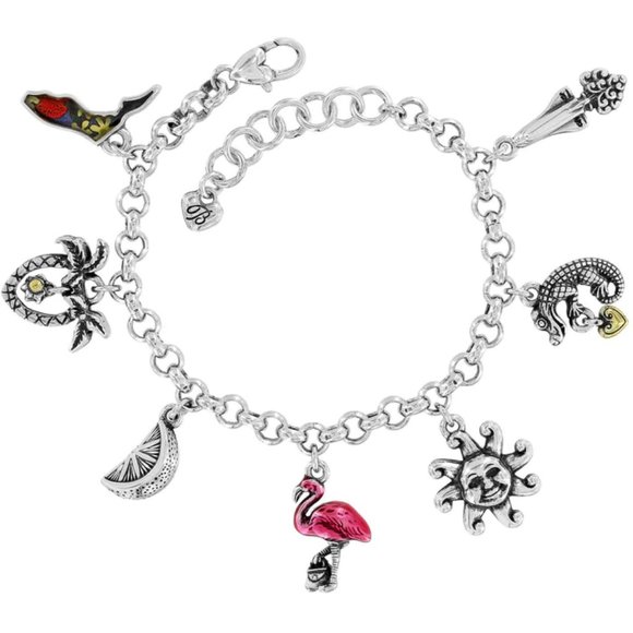 NWT New Brighton Florida State Charm Bracelet Retired Rare